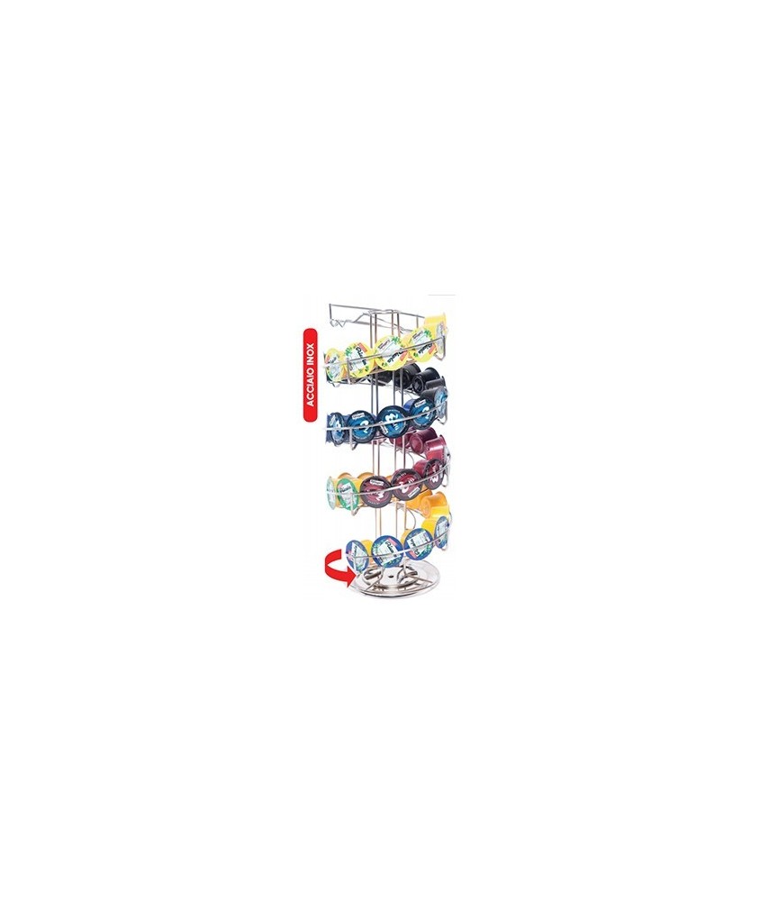 ALISEO TWISTER porta capsule girevole  50 pz