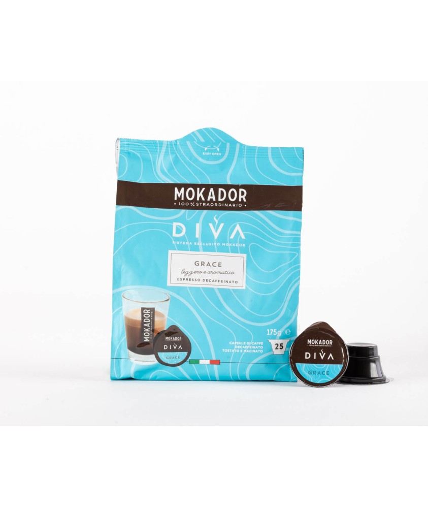 Mokador Diva Caffè Grace Deca pz 25