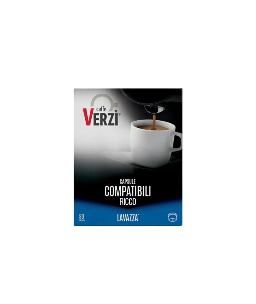 Caffè Verzì Blue Ricco pz 80
