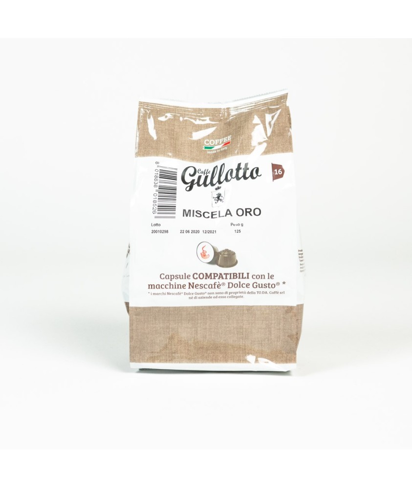 Gullotto Dolce Gusto Oro pz. 16