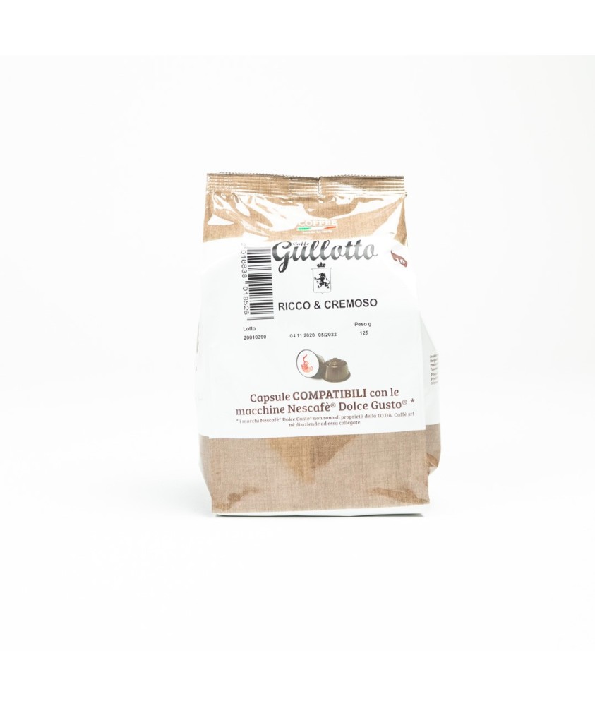 Gullotto Dolce Gusto Ricco e Cremoso Pz. 16